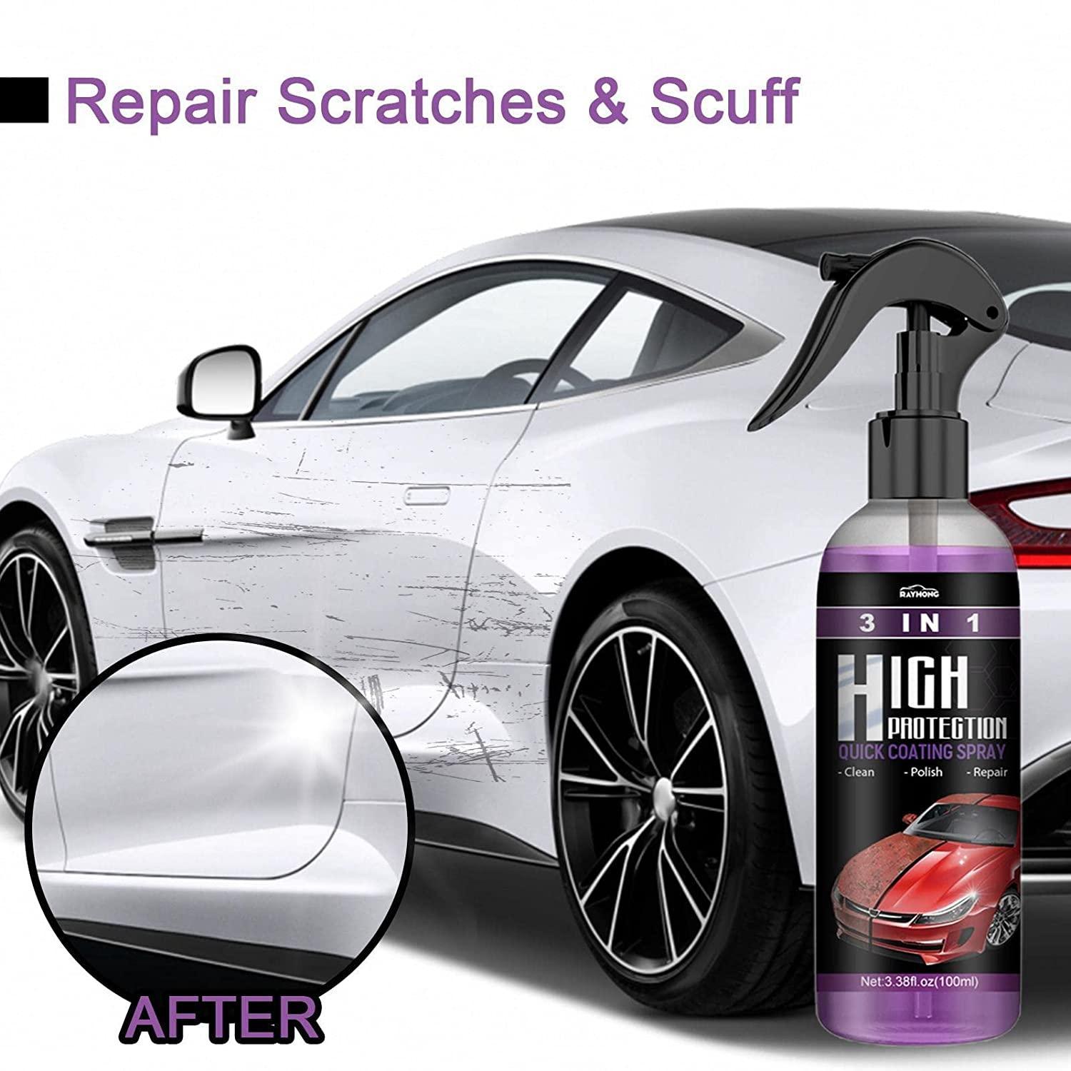CAR SCRATCH REMOVEL SPRAY CARS✨ RESTORE YOUR CAR’S SHINE INSTANTLY