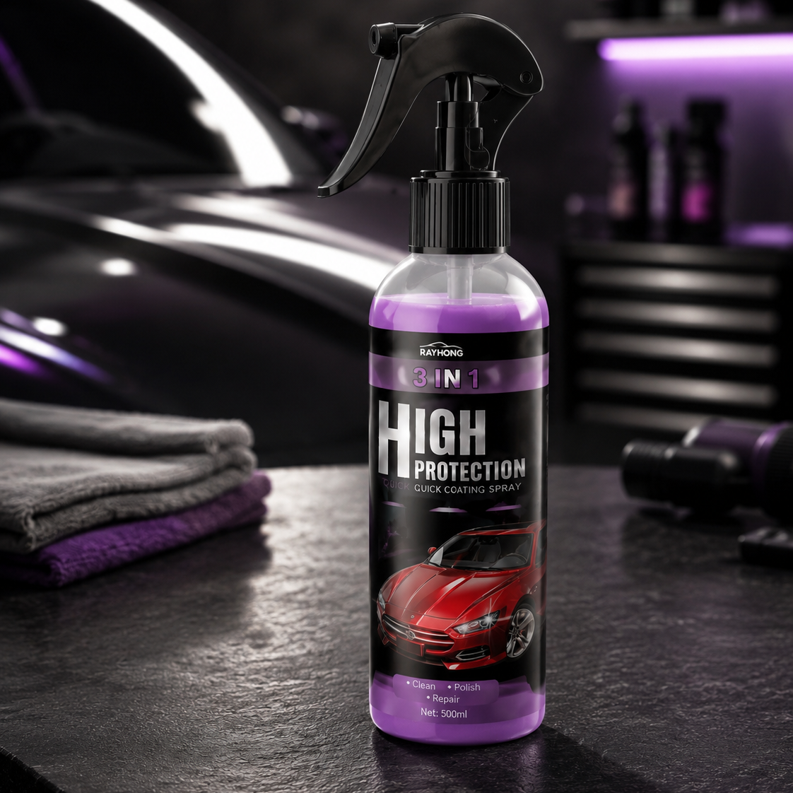 CAR SCRATCH REMOVEL SPRAY CARS✨ RESTORE YOUR CAR’S SHINE INSTANTLY